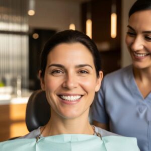 smiling patient